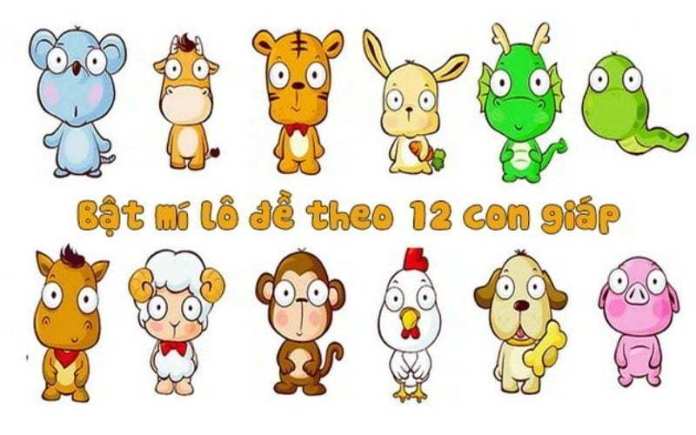 Tổng hợp các bộ số lô đề chuẩn xác cho người chơi 5 Bộ số đề cho 12 con giáp